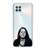 Oppo Reno 4 Lite Uyumlu Lana Del Rey Desenli Şeffaf Telefon Kılıfı