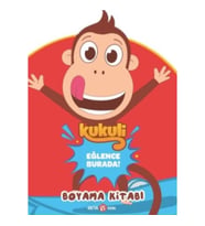 Kukuli Eğlence Burada Boyama Kitabı