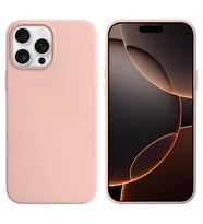Apple iPhone 16 Pro Max 6.9'' Liquit Lansman Silikon Kum Pembe