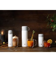 Zwilling Thermo Matara, 18 Saat Sıcak 24 Saat Soğuk Tutar, Paslanmaz Çelik, Beyaz, 1 Litre (Çok Renkli)