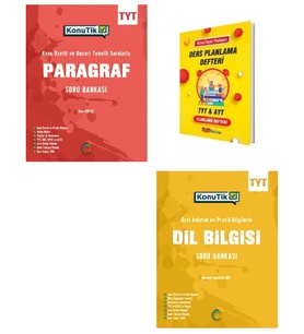 TYT KonuTik Paragraf ve Dilbilgisi Konu Özetli Soru Bankası