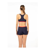 Estiva Free-Set Büstiyerli Şortlu Bikini Takım (Lacivert)