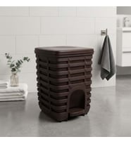 PALM KARE PEDALLI ÇÖP 9 LT KAHVERENGİ -100281