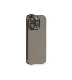 Newface Apple iPhone 13 Pro Kılıf Armada Lensli Kapak - Siyah
