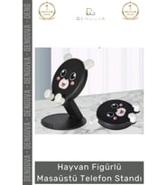 #TelefonStandı Sevimli Hayvan Tasarım Ergonomik Katlanabilir Tablet Figürlü Masaüstü Telefon Standı