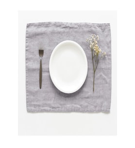 Açık Gri Amerikan Servis 2'li Set 35x45cm