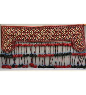 Antika Türkmen El Dokuma  Kapı Halısı 115x90