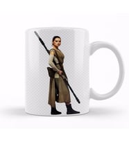 Star Wars Rey Galaxy Silhouette Cut Out 01 Kupa Bardak Porselen
