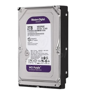 WD 3.5 2TB PURPLE WD23PURZ 5400 RPM 64MB SATA-3 Güvenlik Diski