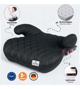 Lorelli Sirius New Isofix Oto Koltuğu Yükseltici - Siyah (Standart)