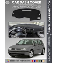 VOLKSWAGEN GOLF 4 (1997-2003) Torpido Örtüsü Ön Göğüs Koruma Tam Uyum UV Koruma