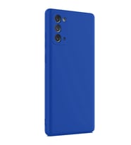 Samsung Galaxy Note 20 Kılıf First Silikon - Mavi