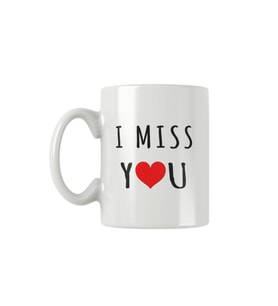 I Miss You Sevgili Baskılı Kupa Bardak