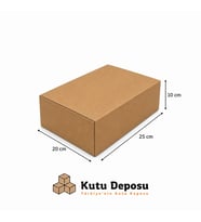 20x25x10 cm E-Ticaret ve Kargo Kutusu (50 ADET)