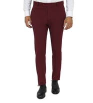 Desensiz Slim Fit Bordo Erkek Pantolon - Wessi