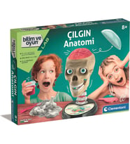 Clementoni Bilim Ve Oyun - Çılgın Anatomi Oyuncak (Krem)