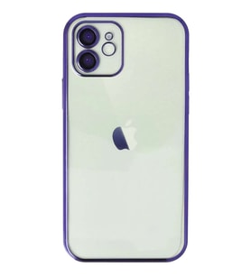 iPhone 11 Kılıf Razer Lensli Silikon - Mor
