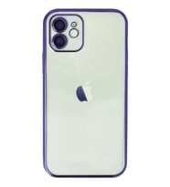 iPhone 11 Kılıf Razer Lensli Silikon - Mor