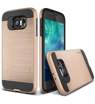 Verus Galaxy S6 ile Uyumlu Case Verge Kılıf Shine Gold