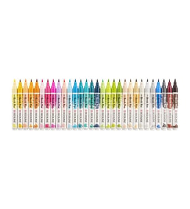 Talens Ecoline Brush Pen Fırça Uçlu Kalem 30 Renk Set İLAVE RENKLER 