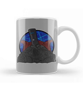 Buckethead Intergalactic Space Lord Kupa Bardak Porselen