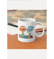 Gumball Tasarım Kupa Bardak (Beyaz)