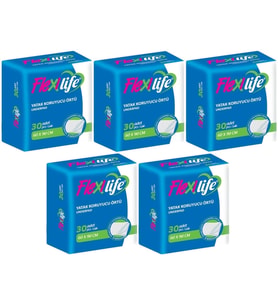 Flexi Life Hasta Alt Açma Yatak Koruyucu Örtü 60*90 Cm Klasik 150 Adet (5Pk*30)