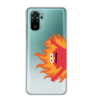 Xiaomi Redmi Note 10 / Note 10S Uyumlu Elmo Tasarımlı Şeffaf Telefon Kılıfı