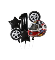KASK FOLYOLU YAŞ RAKAM BALON SET