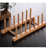 Bambu Stand Tabaklık-bulaşıklık 9 x 28 cm