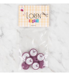 Loren Crafts 8 li Düğme - 405