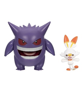 Pokemon Battle 2'li Figür - Gengar & Scorbunny PKW2548