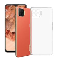 Oppo A73 Uyumlu Kılıf Zore Kamera Korumalı Süper Silikon Kapak (Renksiz)