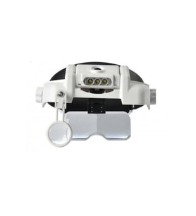 3 Led Lambalı Şapka Tıp Büyüteç 3lensli