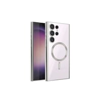 Samsung Galaxy S23 Ultra Kılıf Kross Magneticsafe Kapak - Titan Gri
