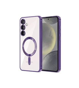 Durukar® Samsung Galaxy S23 Plus Kılıf Kross Magneticsafe Kapak - Mor