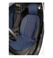 Space Elegance 2'li Koltuk Kılıfı Set Minder Mavi / KLMNY535