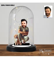 Sevimli Dostlar Temalı Karikatür Fanus: Ev Dekorasyonu için Benzersiz ve Özel Tasarım Hediye Fikirleri, Hayvansever Hediyesi,