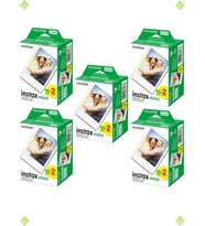 Instax Mini 12 11 10 Uyumlu Film 5'Li Set 100 Poz