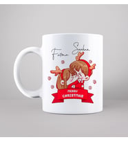 Mutlu Yıllar & Merry Christmas Yılbaşı Kupası Kişiye Özel