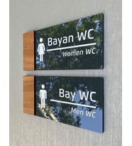 Wooden Serisi WC Yönlendirme Seti