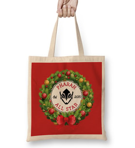Christmas All Star Overwatch Pharah Wreath Bez Çanta Uzun Saplı