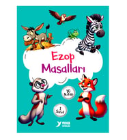 Yuva Ezop Masalları 1.Sınıf Hikaye Seti 10Lu 16şar syf