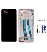 Xiaomi Mi 11 LİTE Uyumlu Lcd Ekran Dokunmatik Servis Lcd ÇITALI GOLD + TAMİR SETİ