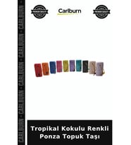 Özel Üretim Ayak Bakımı Pedikür Spa Kişisel Bakım Topuk Taşı - Ponza - Tropikal Kokulu - Renkli
