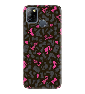 INFINIX Smart 4 5 6 Zero 8 S5 Pro Kılıf Desemli Silikon Barbie and Shoes 1413