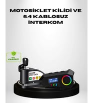 Motosiklet Günlük Kullanım İçin Hoparlör Disk Kilidi Seti