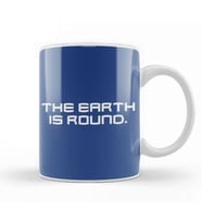 The Earth Is Round Kupa Bardak Porselen