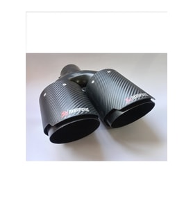 Akrapovıc 100 mm , Sol Egzoz Ucu Karbon