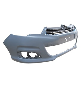 CITROEN C4- 11/17; ÖN TAMPON SİYAH (ASTARLI FAR YIKAMASIZ/SİS DELİKLİ/SENSÖR DELİKSİZ(TÜV)(TYG)